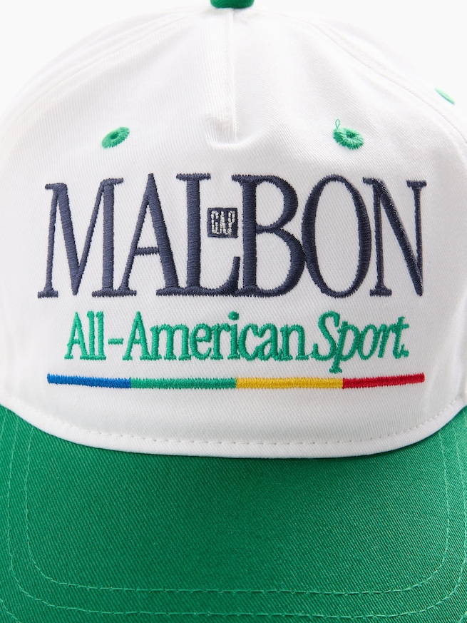 Gap &times; Malbon ロゴ ベースボールキャップ-2