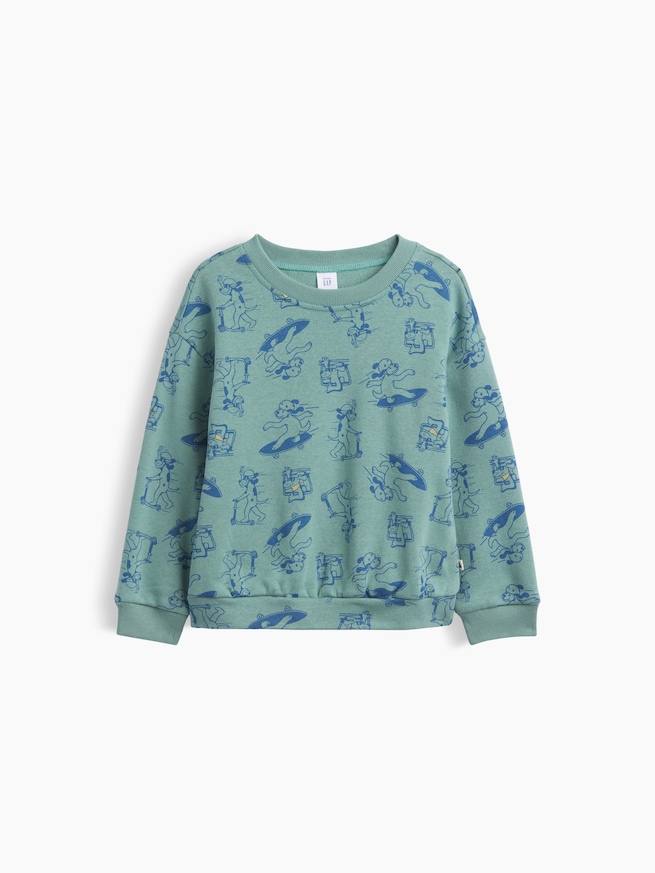 babyGap リラックスフィット クルーネック スウェットシャツ-0
