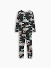 Kids & babyGap 恐竜＆スケートボード プリント パジャマセット-1