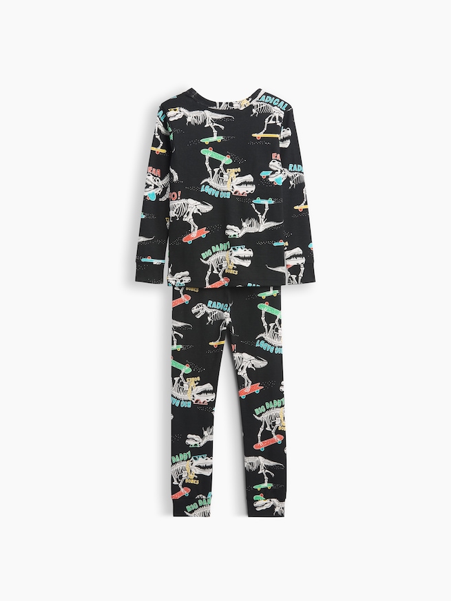 Kids & babyGap 恐竜＆スケートボード プリント パジャマセット-1