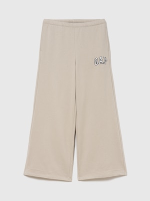 GAPロゴ フレンチテリー ワイドパンツ