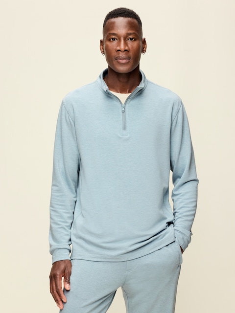 Recharge Knit Quarter-Zip Pullover