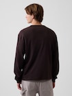 リラックスフィット ヘンリーネックTシャツ-2