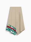 Gap &times; Malbon ツイル ハンカチーフ マキシスカート-7