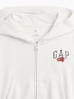 ヴィンテージソフト フレンチテリー オーバーサイズ MOMIJI GAPロゴ ジップアップパーカー (キッズ)-4