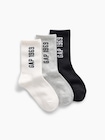 GAP1969ロゴ クルーソックス 3足セット  (キッズ)-0