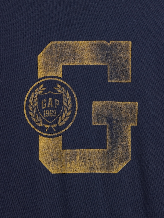 ヘビーウェイト オーバーサイズ グラフィックTシャツ (キッズ)-4