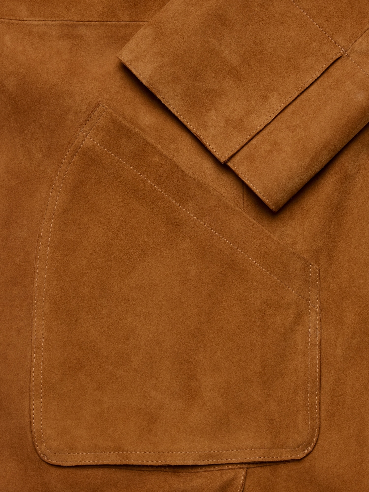 Banana Republic x La Ligne スエード ラップコート-3