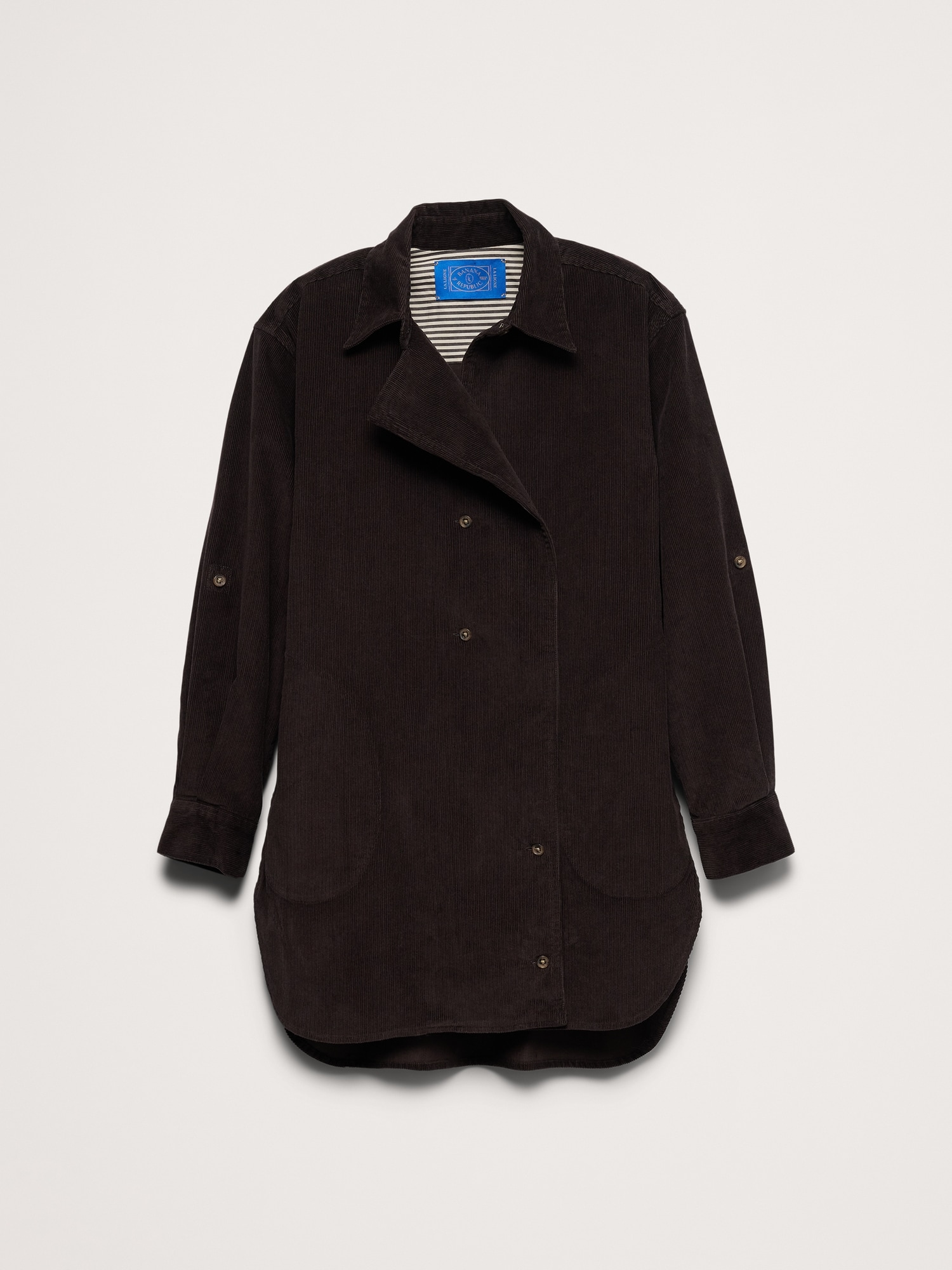 Banana Republic x La Ligne　コットンコーデュロイシャツ-3