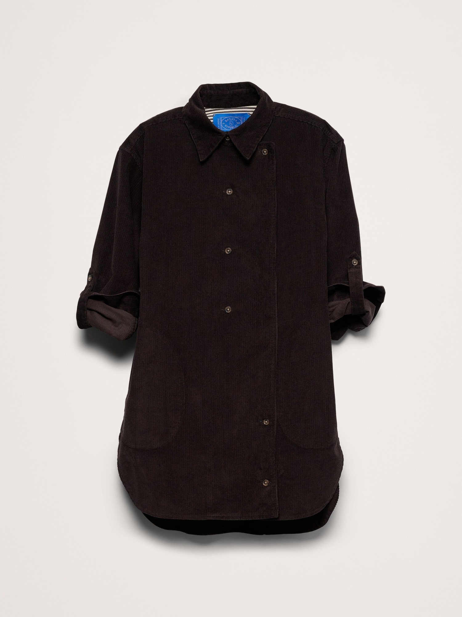 Banana Republic x La Ligne　コットンコーデュロイシャツ-4