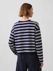 ニット オーバーサイズ クロップドTシャツ-2