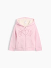babyGap 裏ボア GAPロゴ ジップアップパーカー-0