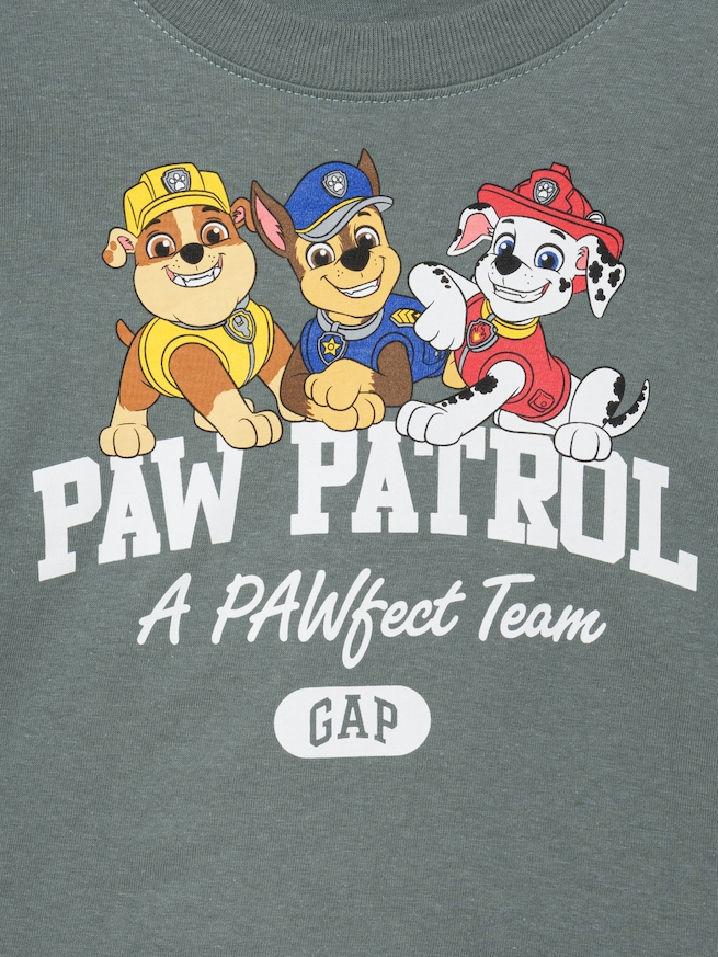 パウ・パトロール GAPロゴ Tシャツ (幼児・ベビー)-2