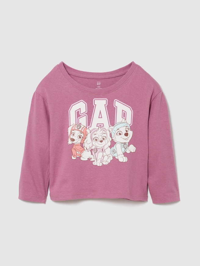 パウ・パトロール GAPロゴ Tシャツ (幼児・ベビー)-0