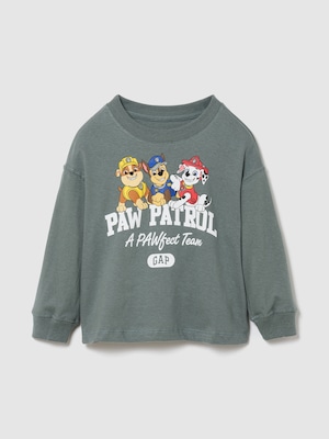 パウ・パトロール GAPロゴ Tシャツ (幼児・ベビー)