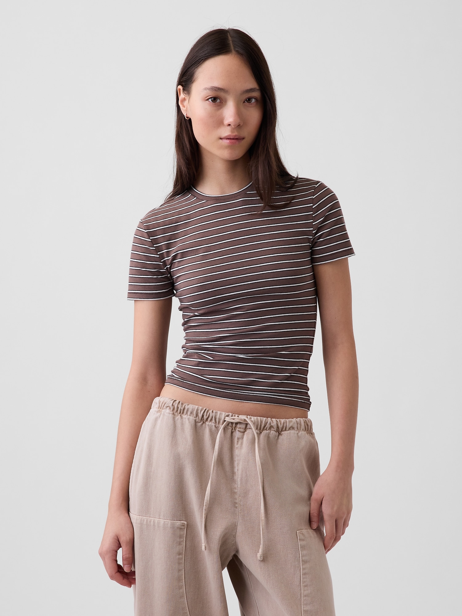 Gap公式オンラインストア | クロースニット ジャージーTシャツ