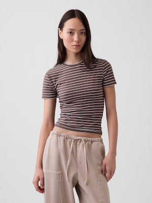 クロースニット ジャージーTシャツ
