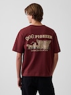 ヘビーウェイト GAP Pioneer グラフィックTシャツ-0