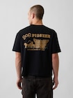 ヘビーウェイト GAP Pioneer グラフィックTシャツ-0