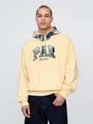 Gap &times; Malbon ヘビーウェイト フレンチテリー ロゴパーカー-0