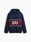 リラックスフィット GAPロゴ アノラックジャケット-4