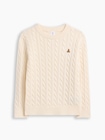 babyGap ブラナンベア ケーブルニット クルーネックセーター-0