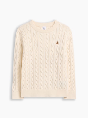 babyGap ブラナンベア ケーブルニット クルーネックセーター