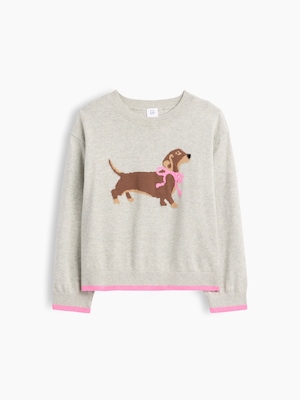 babyGap インターシャ クルーネックセーター