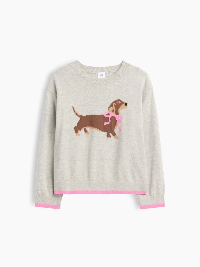 babyGap インターシャ クルーネックセーター-0