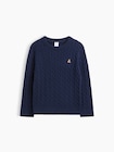 babyGap ブラナンベア ケーブルニット クルーネックセーター-0