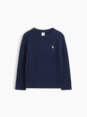 babyGap ブラナンベア ケーブルニット クルーネックセーター