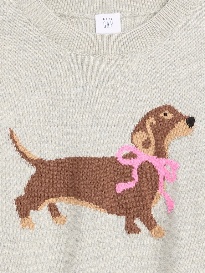 babyGap インターシャ クルーネックセーター-2