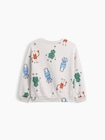 babyGap リラックスフィット クルーネック スウェットシャツ-1