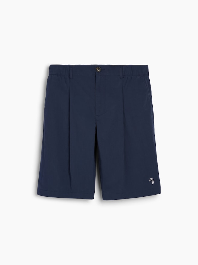 Gap &times; Malbon テクスチャー ポプリン バギーショートパンツ-7