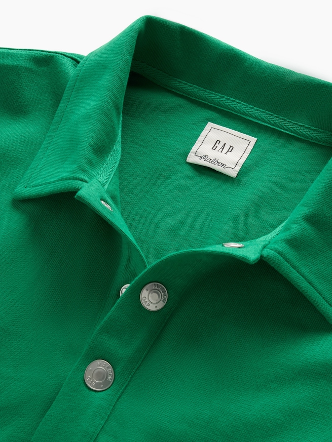 Gap &times; Malbon オーバーサイズ ポロ プルオーバー-5
