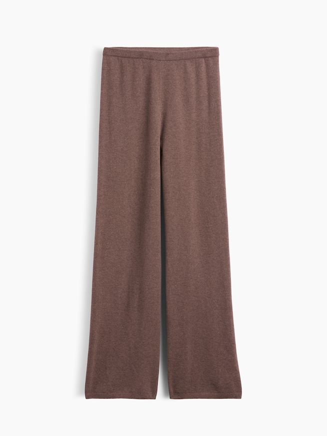 CashSoft カシミヤタッチ ルーズフィット ニットパンツ-6