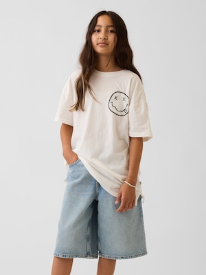 ニルヴァーナ オーバーサイズTシャツ (キッズ)