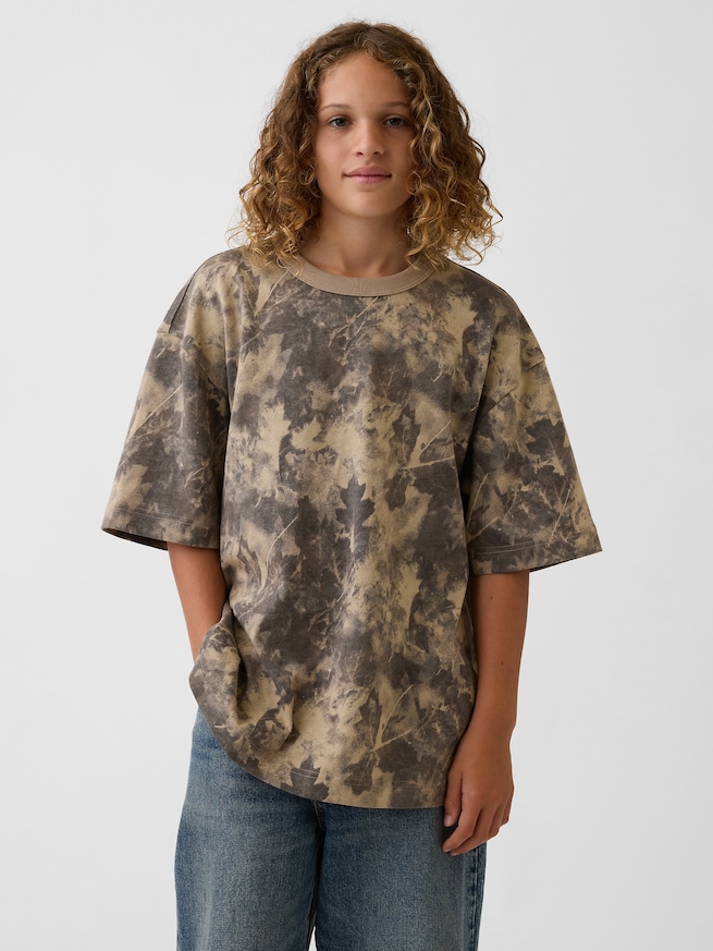 ヘビーウェイト クロップドTシャツ-1