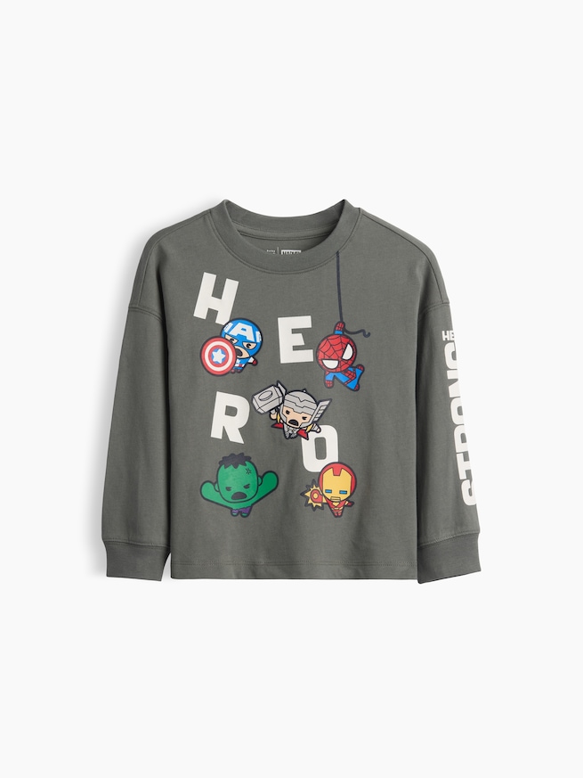マーベル グラフィックTシャツ (幼児・ベビー)-0