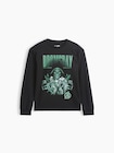 マーベル リラックスフィット グラフィックTシャツ (キッズ)-0