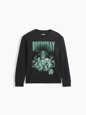 マーベル リラックスフィット グラフィックTシャツ (キッズ)