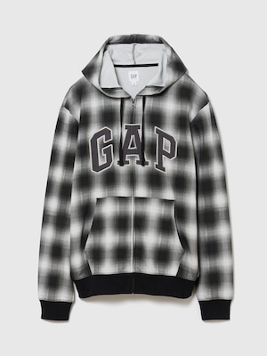 GAPロゴ フレンチテリー ジップアップパーカー