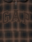 GAPロゴ フレンチテリー ジップアップパーカー-2
