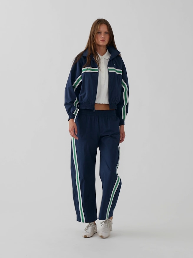 Gap &times; Malbon テクスチャー ポプリン ウィンドブレーカー-8