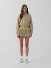 Gap &times; Malbon プリーツ ツイル ミニスカート・スコート-10