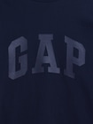 GAPロゴ ダブルレイヤード クロップドTシャツ-3