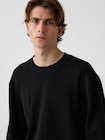 リラックスフィット ワッフルTシャツ-3