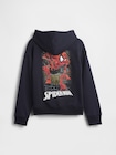 GapKids マーベル スパイダーマン リラックスフィット GAPロゴパーカー-0
