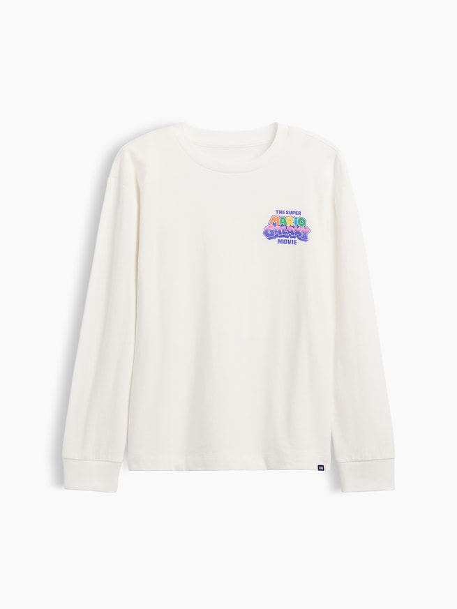 スーパーマリオ リラックスフィット グラフィックTシャツ (キッズ)-1