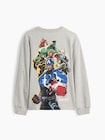 マーベル リラックスフィット グラフィックTシャツ (キッズ)-0
